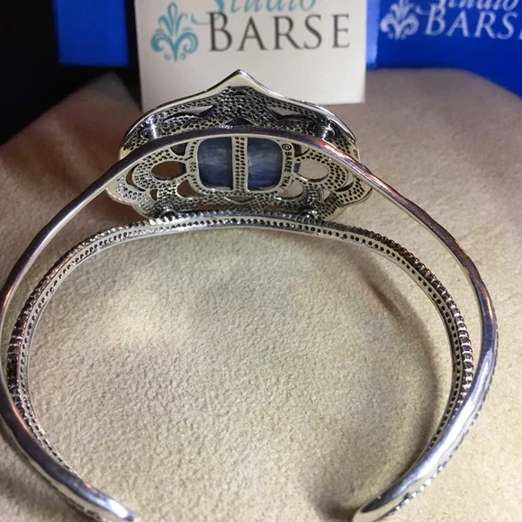 Studio Barse Sterling Silver Kyanite Cuff Bracelet - Picture 4 of 7